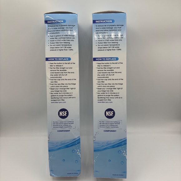 Filter Pro 3 Replacement Refrigerator Water Filter for EDR3-RXD1 4396841 4396710 - Picture 4 of 9